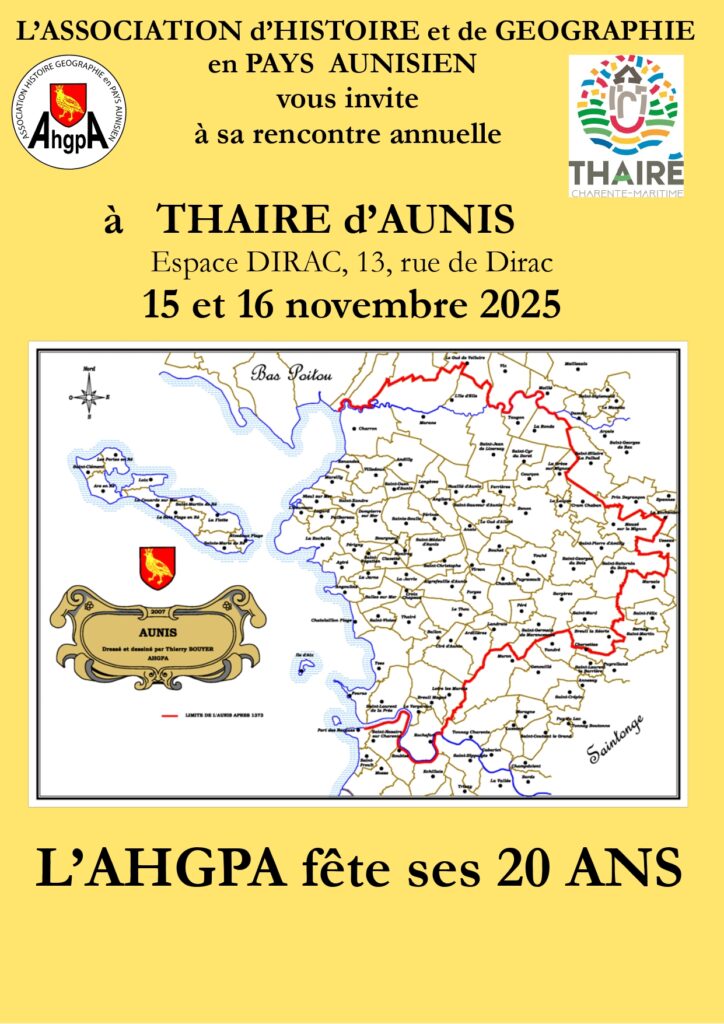 AHGPA fête ses 20 ans à Thairé