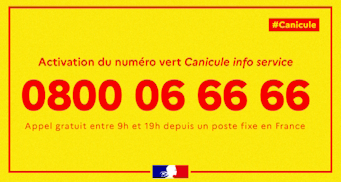 Canicule - Numéro vert